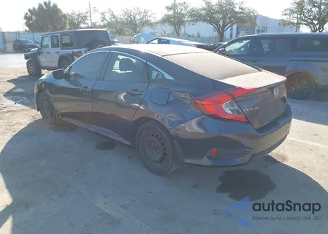 2016 Honda Civic Lx из США, поврежденный, VIN 19XFC2F53GE031017